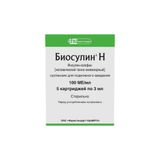 Биосулин Н сусп. для п/к введ. 100 МЕ/мл 3мл 5шт Биосулин Н сусп. для п/к введ. 100 МЕ/мл 3мл 5шт