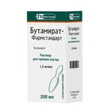 Бутамират-Фармстандарт раствор для приема внутрь 1,5мг/мл 200мл
