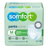 Подгузники для взрослых Normal Active Pants Somfort/Сомфорт 10шт р.M Подгузники для взрослых Normal Active Pants Somfort/Сомфорт 10шт р.M