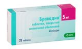Бравадин таблетки п/о плен. 5мг 28шт Бравадин таблетки п/о плен. 5мг 28шт