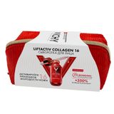 Vichy Liftactiv Collagen Подарочный набор для антивозрастного ухода: сыворотка, крем и солнцезащитный флюид