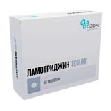 Ламотриджин таблетки 100мг 50шт Ламотриджин таблетки 100мг 50шт