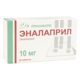 Эналаприл таблетки 10мг 20шт Эналаприл таблетки 10мг 20шт