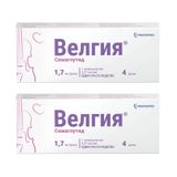 2Х Велгия раствор для п/к введ. шприц-ручка 1,7мг/доза 3мл+Игла 5шт
