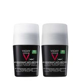 Дезодорант для чувствительной кожи 48 часов скидка -50% на второй Homme Vichy/Виши ролик 50мл 2шт