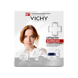 Набор Vichy/Виши: Крем дневной LiftActiv Supreme банка 50мл+Крем ночной банка 15мл+Флюид солнцезащитный SPF50+ Capital Soleil 3мл Набор Vichy/Виши: Крем дневной LiftActiv Supreme банка 50мл+Крем ночной банка 15мл+Флюид солнцезащитный SPF50+ Capital Soleil 3мл