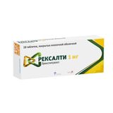 Рексалти таблетки, покрытые пленочной оболочкой 1мг 28шт