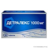Детралекс таблетки п/о плен. 1000мг 30шт