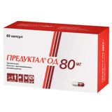 Предуктал ОД капсулы с пролонгированным высвобождением 80мг 60шт Предуктал ОД капсулы с пролонгированным высвобождением 80мг 60шт