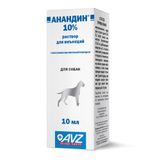 Анандин 10% раствор для инъекций для животных фл. 100мг/мл 10мл Анандин 10% раствор для инъекций для животных фл. 100мг/мл 10мл