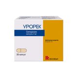 Урорек капсулы 4мг 30шт Урорек капсулы 4мг 30шт
