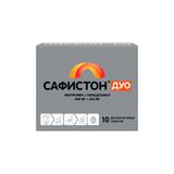Сафистон Дуо таблетки, диспергируемые в полости рта 400мг+325мг 10шт Сафистон Дуо таблетки, диспергируемые в полости рта 400мг+325мг 10шт