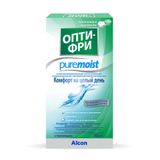 Раствор для очистки и хранения контактных линз многофункциональный с контейнером PureMoist Опти-Фри фл. 90мл