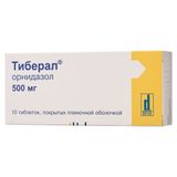 Тиберал таблетки п/о плен. 500мг 10шт Тиберал таблетки п/о плен. 500мг 10шт