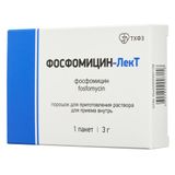 Фосфомицин-ЛекТ порошок для приг. раствора для приема внутрь 3г пак. 8г Фосфомицин-ЛекТ порошок для приг. раствора для приема внутрь 3г пак. 8г