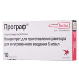 Програф концентрат для приг. раствора для в/в введ. 5мг/мл 1мл 10шт