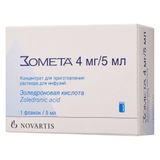 Зомета концентрат для приг. раствора для инфузий 4мг 5мл