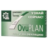 Тест-полоска для качественного определения овуляции ЛГ в моче исп. 2 OvuPLAN/Овуплан 3,5мм 5шт