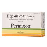Пермиксон капсулы 160мг 30шт Пермиксон капсулы 160мг 30шт