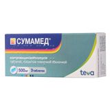 Сумамед таблетки п/о плен. 500мг 3шт