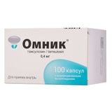 Омник капсулы с модифицированным высвобождением 0,4мг 100шт Омник капсулы с модифицированным высвобождением 0,4мг 100шт