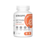 Лецитин UltraSupps/Ультрасаппс капсулы 1850мг 90шт