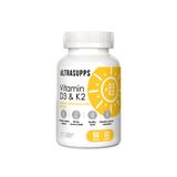 Витамин Д3+К2 UltraSupps/Ультрасаппс капсулы 430мг 60шт Витамин Д3+К2 UltraSupps/Ультрасаппс капсулы 430мг 60шт