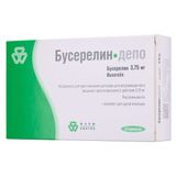 Бусерелин-депо лиофилизат для приг. суспензии для в/м введ. пролонгированного действия 3,75мг