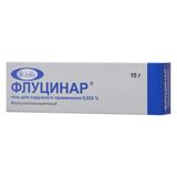 Флуцинар гель для наружного применения 0,025% 15г 