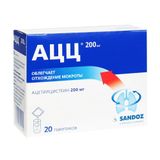 Ацц вкус апельсина порошок для приг. раствор для приема внутрь пак. 3г 200мг 20шт