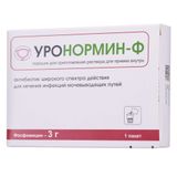 Уронормин-Ф порошок для приг. раствора для приема внутрь пак. 3000мг 8г