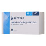Нифуроксазид-Вертекс капсулы 200мг 28шт