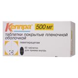 Кеппра таблетки п/о плен. 500мг 60шт