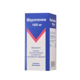 Меропенем порошок для приг. раствора для в/в введ. 1000мг Меропенем порошок для приг. раствора для в/в введ. 1000мг
