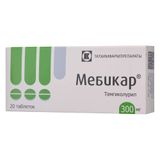 Мебикар таблетки 300мг 20шт Мебикар таблетки 300мг 20шт
