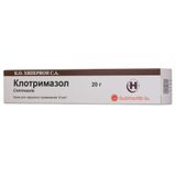 Клотримазол крем для наружного применения 1% 20г Клотримазол крем для наружного применения 1% 20г