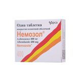Немозол таблетки, покрытые пленочной оболочкой 400мг