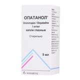 Опатанол капли глазные 0,1% 5мл 