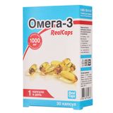 Омега-3 RealCaps капсулы 1400мг 30шт Омега-3 RealCaps капсулы 1400мг 30шт