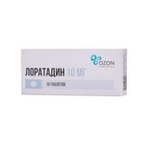 Лоратадин таблетки 10мг 10шт Озон