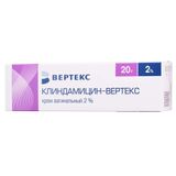 Клиндамицин-Вертекс крем вагинальный 2% 20г Клиндамицин-Вертекс крем вагинальный 2% 20г