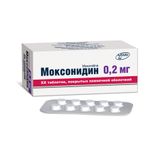 Моксонидин ФТ таблетки п/о плен. 0,2мг 30шт Моксонидин ФТ таблетки п/о плен. 0,2мг 30шт