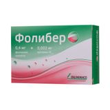 Фолибер таблетки 28шт