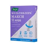 Мультифлора Макси Эвалар капсулы 0,5г 10шт Мультифлора Макси Эвалар капсулы 0,5г 10шт