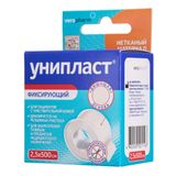Лейкопластырь фиксирующий нетканый Унипласт 2,5х500см