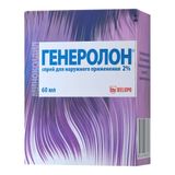 Генеролон спрей для наружного применения 2% 60мл Генеролон спрей для наружного применения 2% 60мл