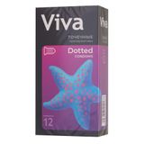 Презервативы точечные Viva/Вива 12шт Презервативы точечные Viva/Вива 12шт