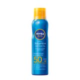 Спрей сухой солнцезащитный Защита и легкость SPF50 Sun Nivea/Нивея фл. 200мл (80461) Спрей сухой солнцезащитный Защита и легкость SPF50 Sun Nivea/Нивея фл. 200мл (80461)