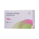 Кандесартан Фармасинтез таблетки 16мг 28шт Кандесартан Фармасинтез таблетки 16мг 28шт