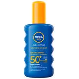 Спрей солнцезащитный увлажняющий SPF50+ Sun Nivea/Нивея фл. 200мл (85669) Спрей солнцезащитный увлажняющий SPF50+ Sun Nivea/Нивея фл. 200мл (85669)